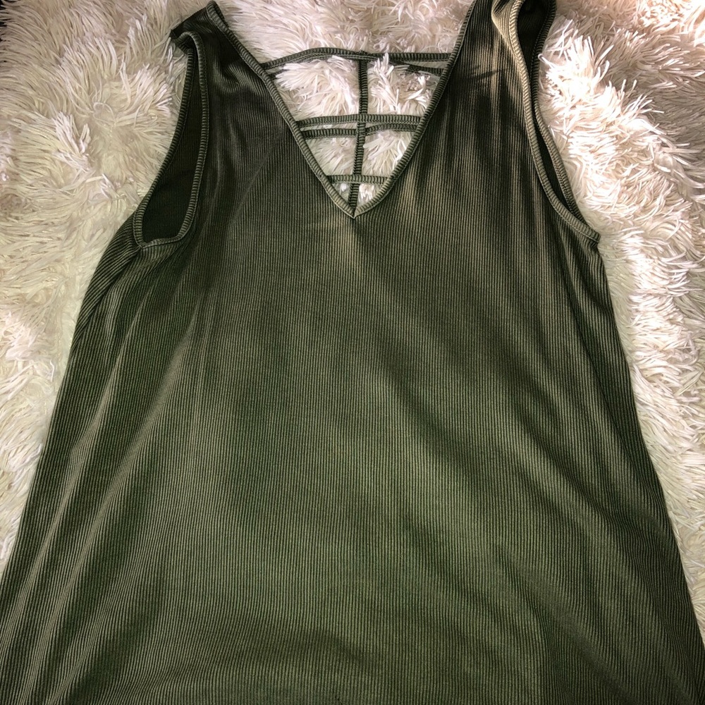 Strappy tank